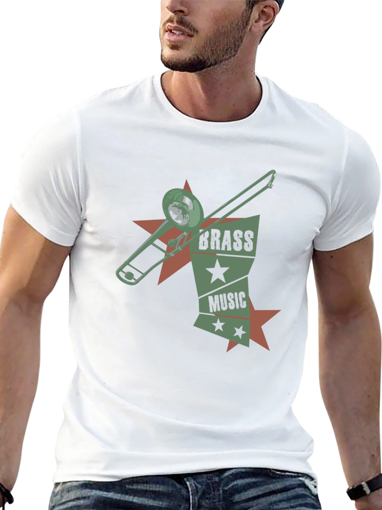 Brass Music Graphic T-Shirt