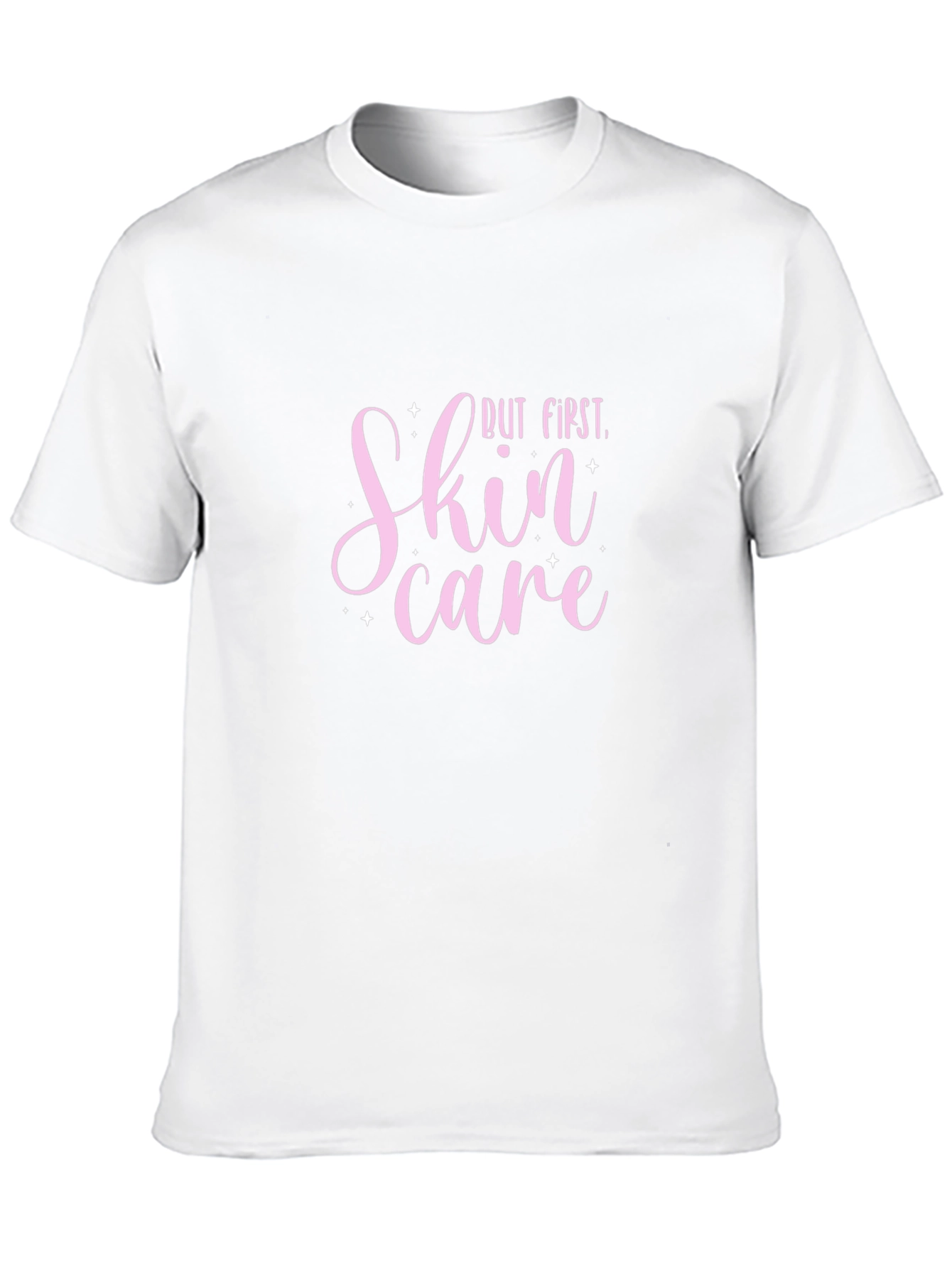 But First Skin Care Black T-Shirt