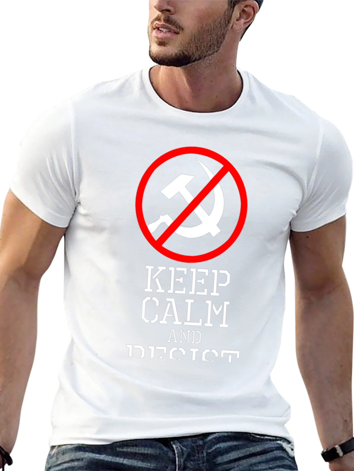 Keep Calm Resist Anti-Communism T-Shirt