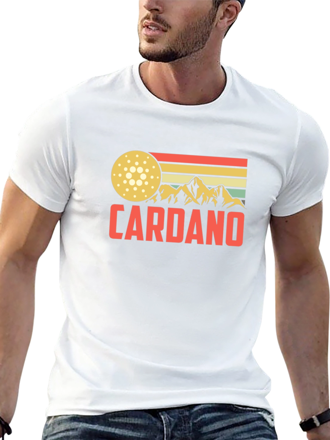 Cardano Retro Style T-Shirt