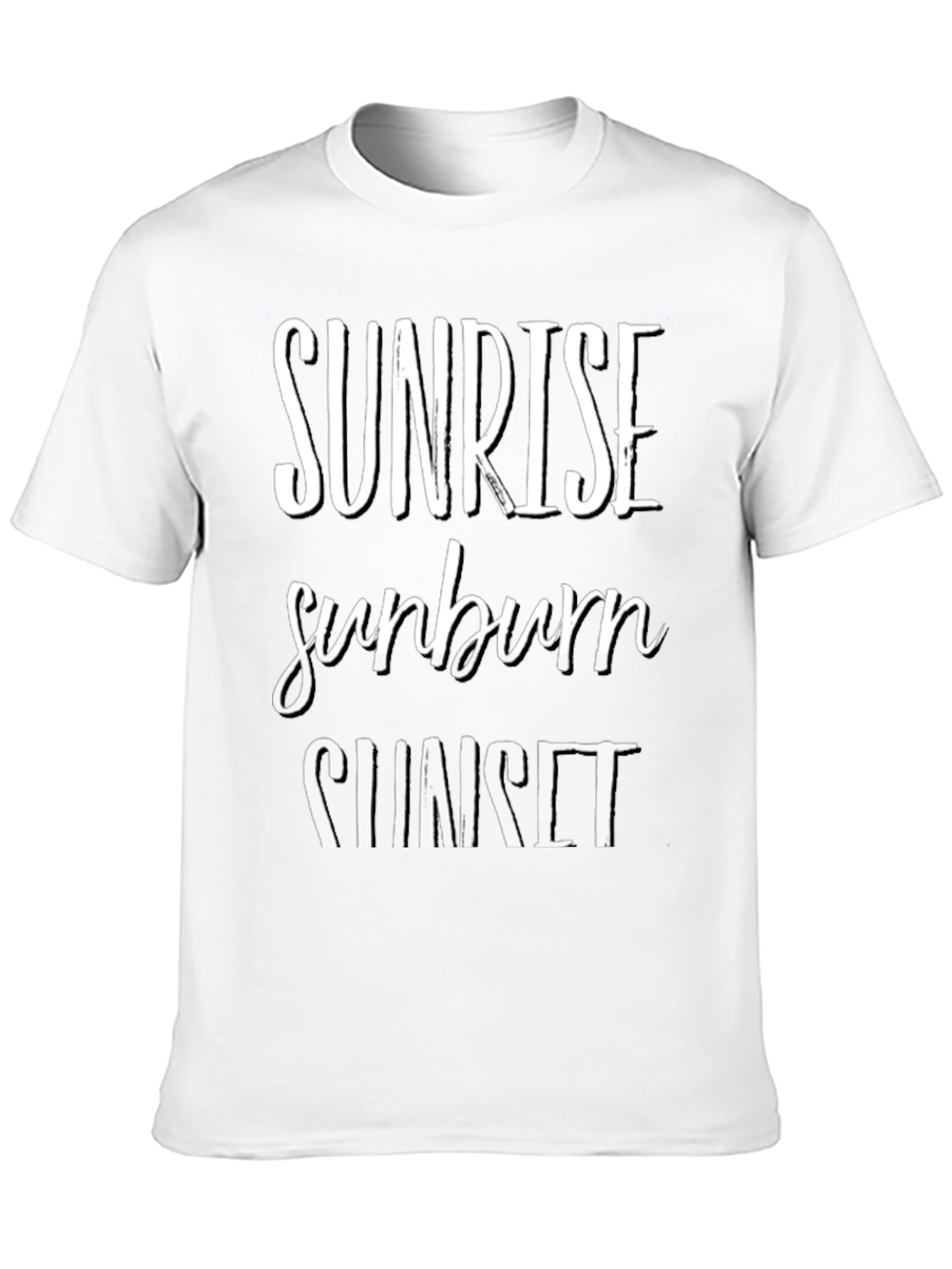 Sunrise Sunburn Sunset T-Shirt
