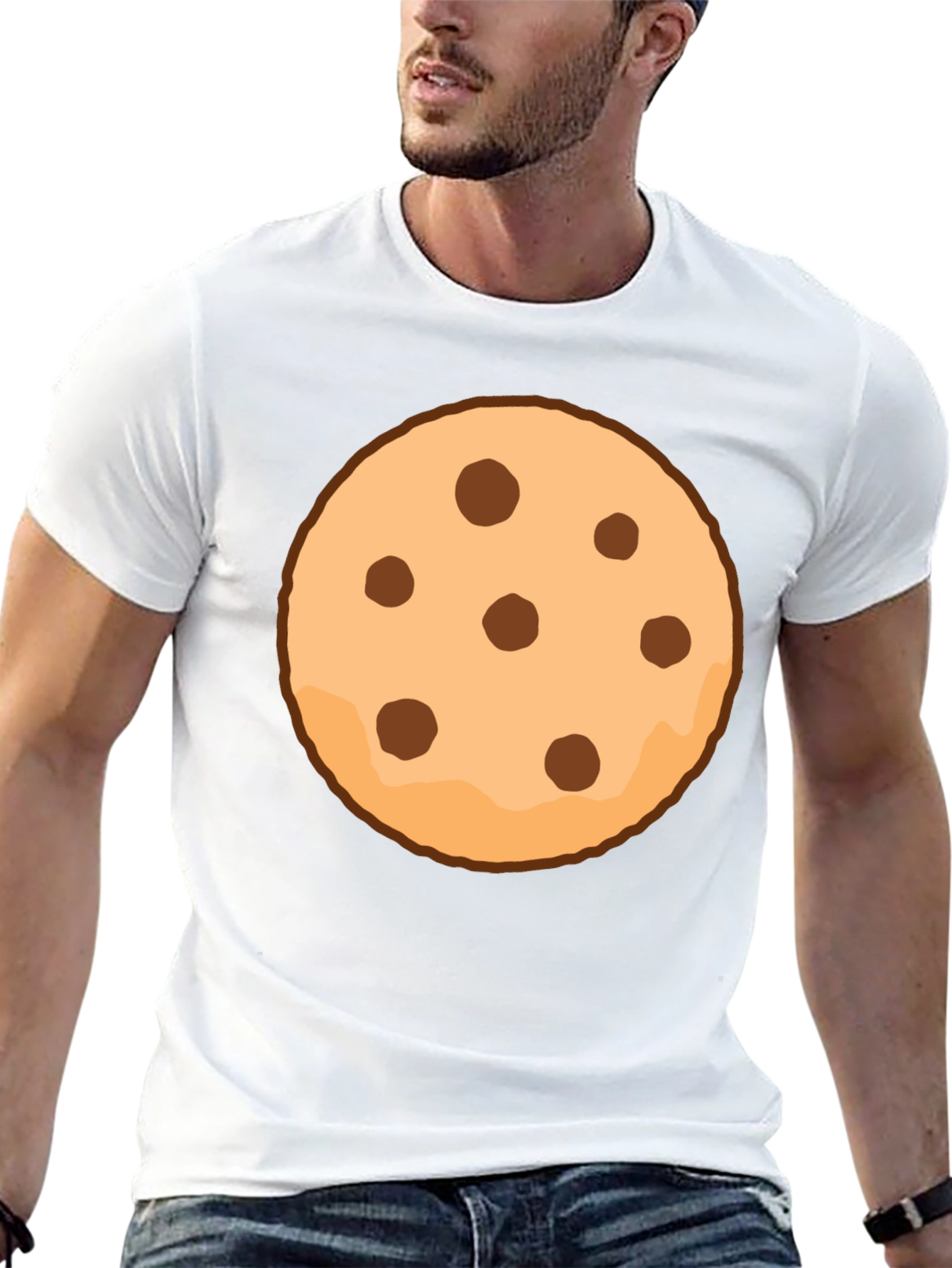 Cookie Graphic Black T-Shirt