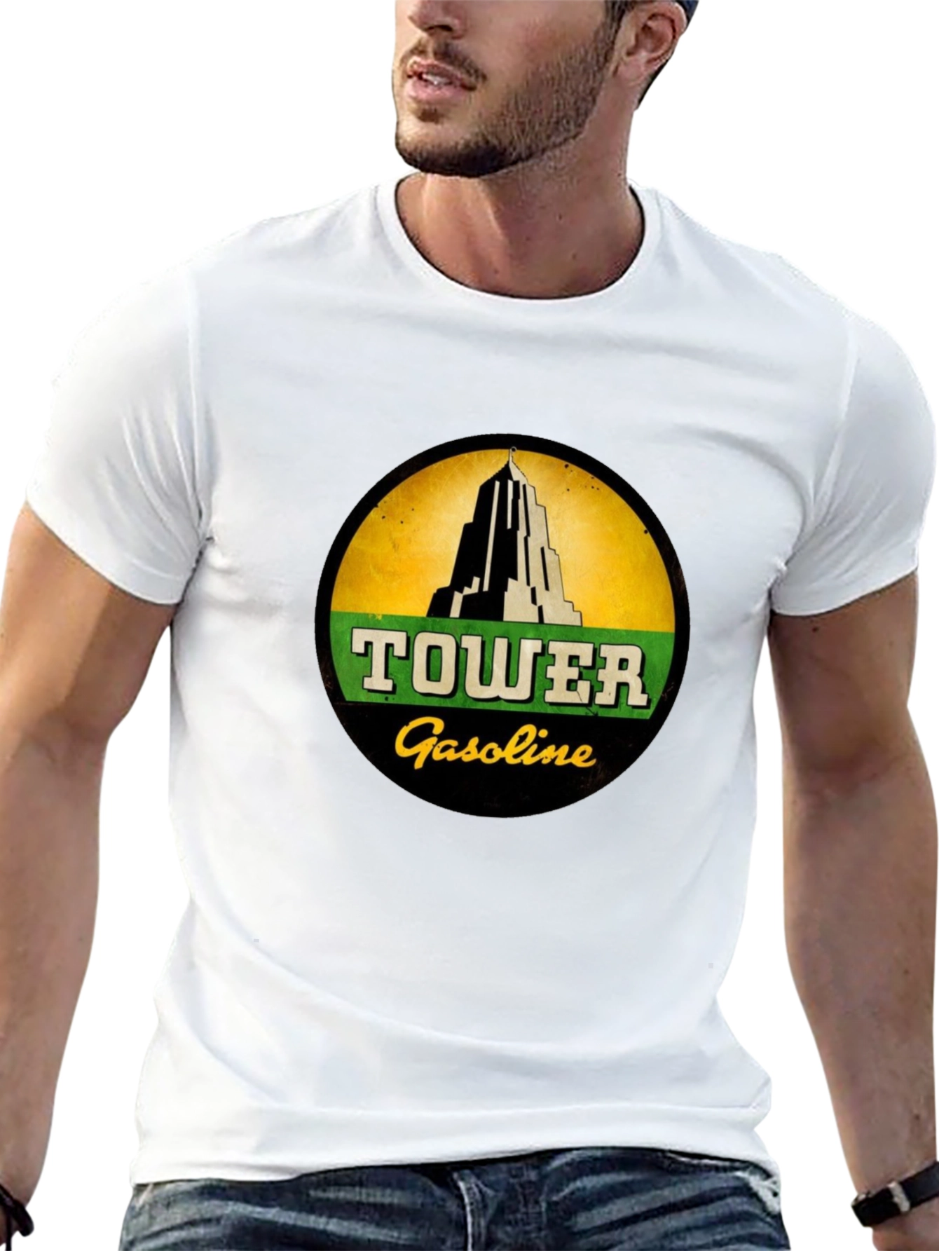 Tower Gasoline Graphic T-Shirt