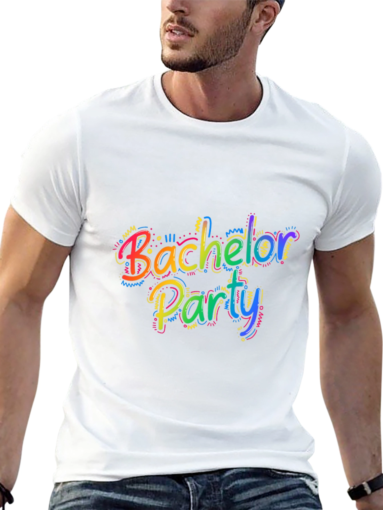 Bachelor Party Graphic Tee - Fun Celebration Shirt