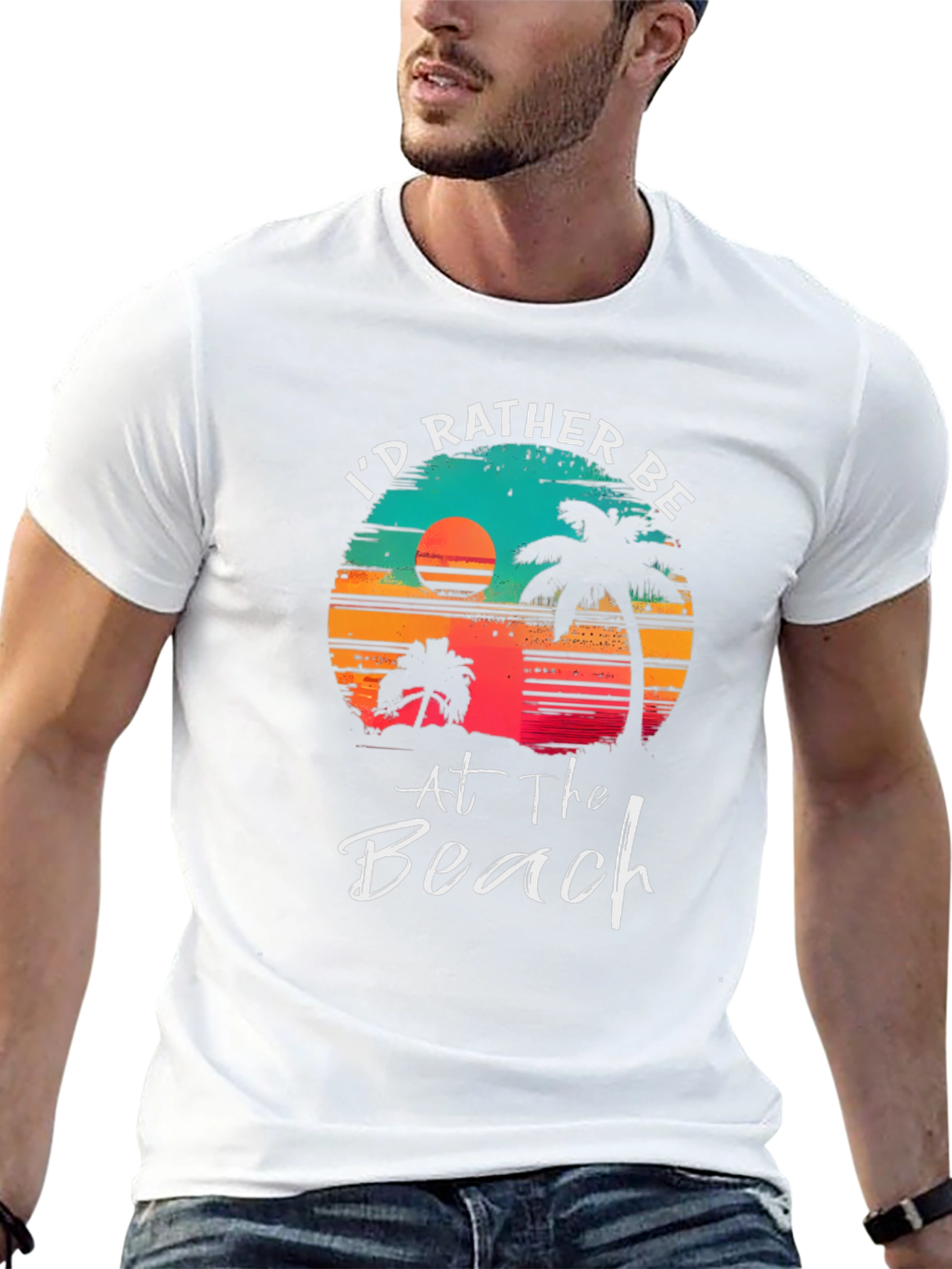Id Rather Be at The Beach T-Shirt