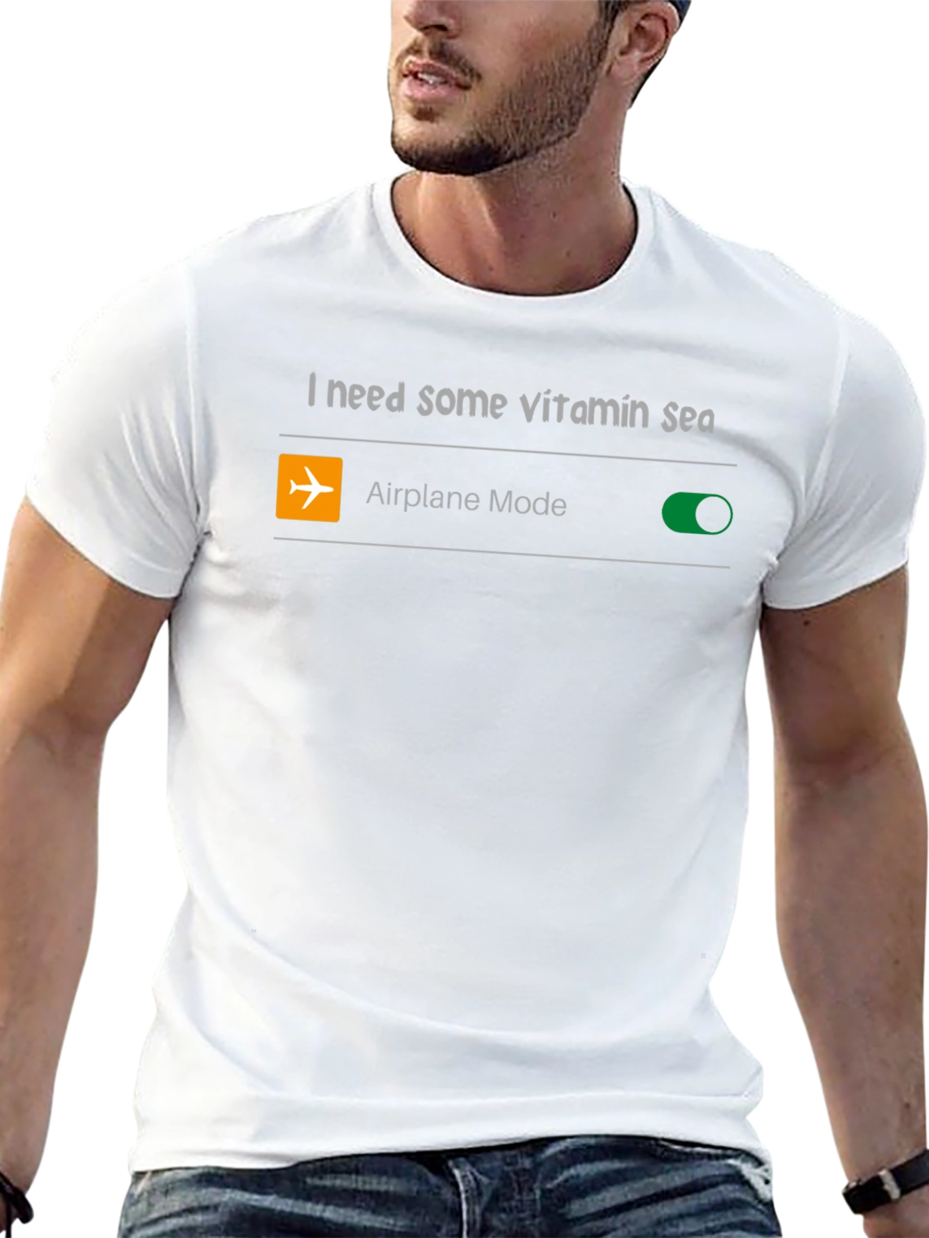 Vitamin Sea Airplane Mode Graphic Tee