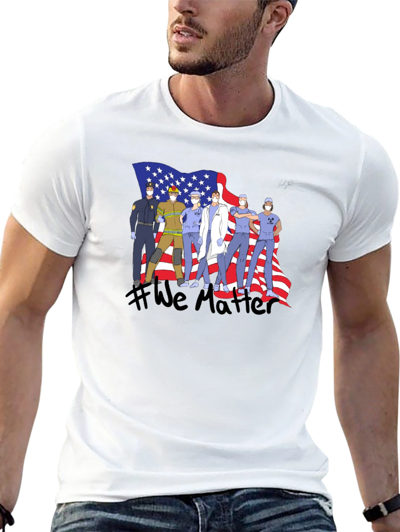 Essential Workers Graphic Tee