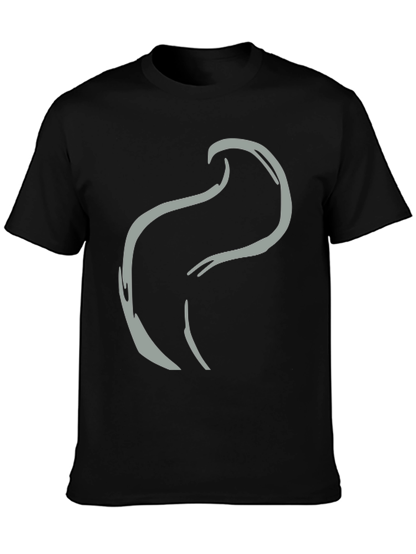 Abstract Wave Graphic Tee - Stylish Comfort