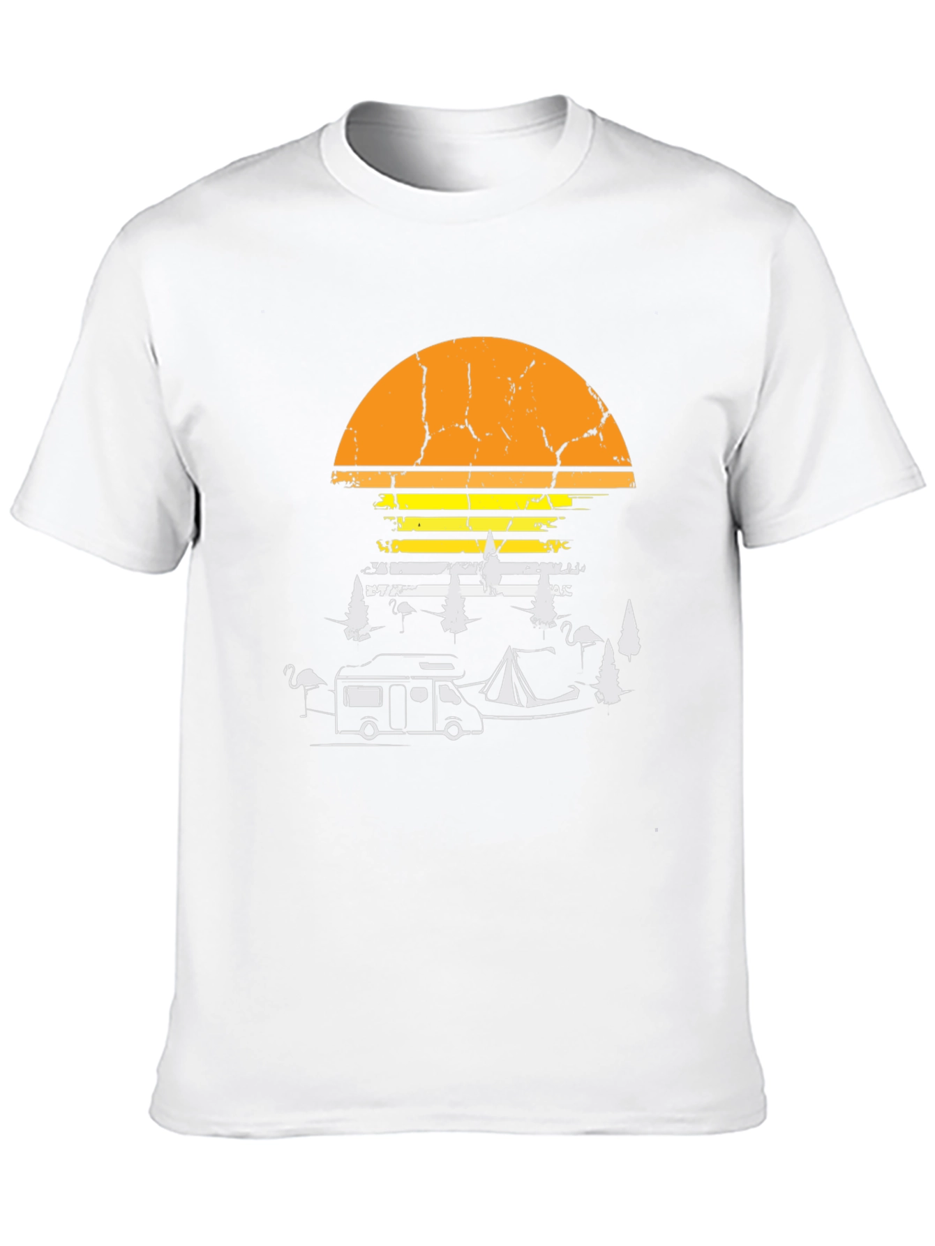 Camping Sunset T-Shirt
