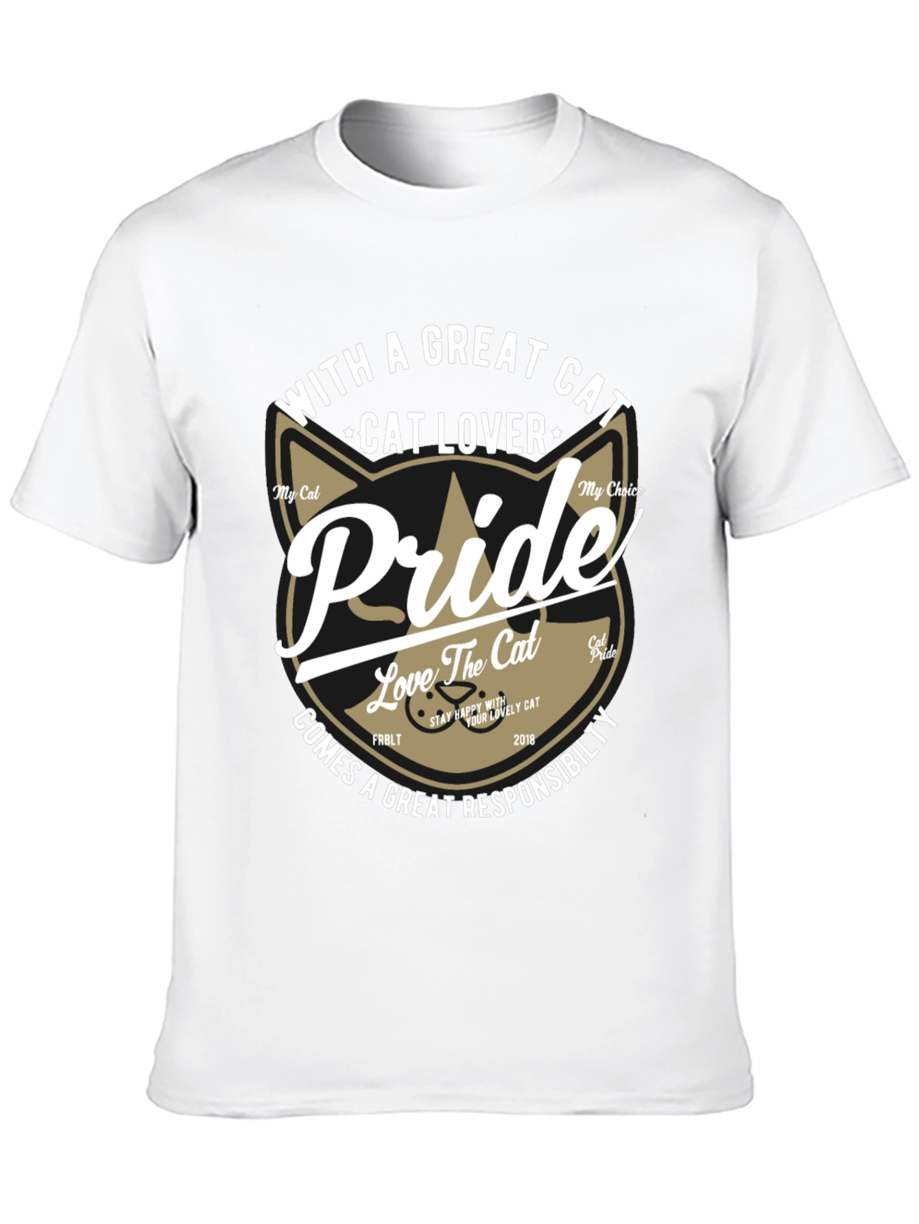 Cat Lover Pride Graphic T-Shirt