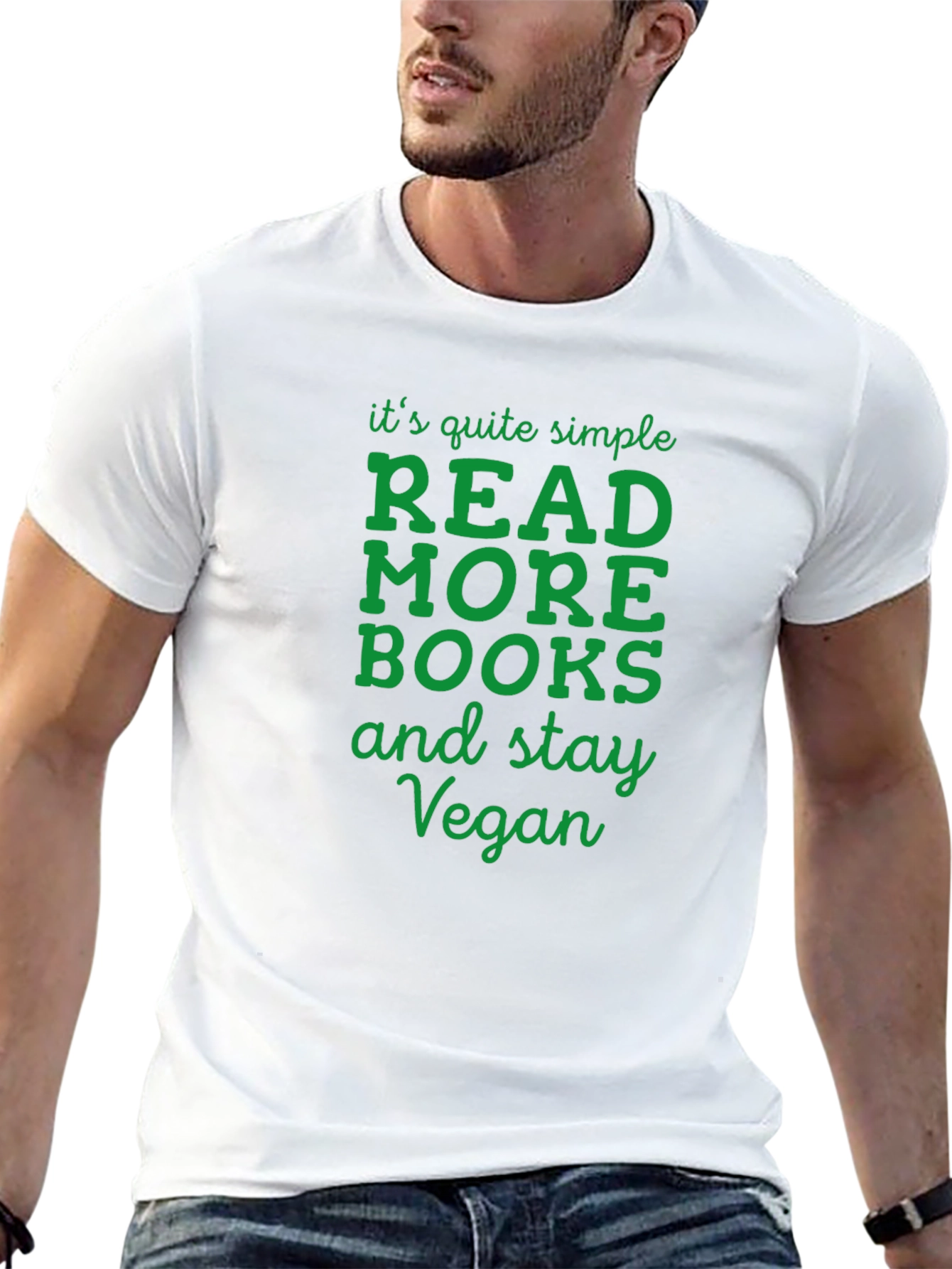 Read More Books Vegan Graphic Tee