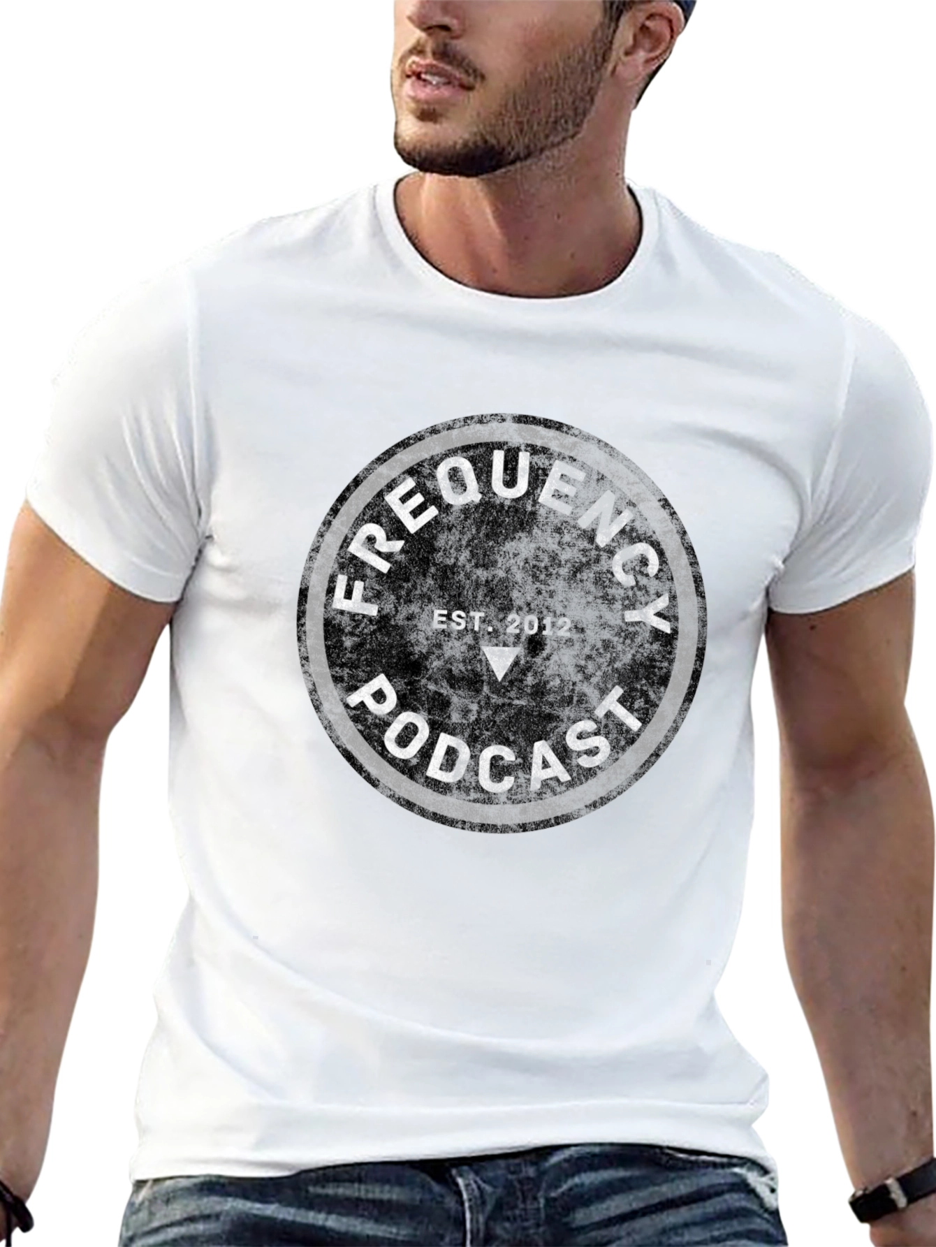 Frequency Podcast Black T-Shirt