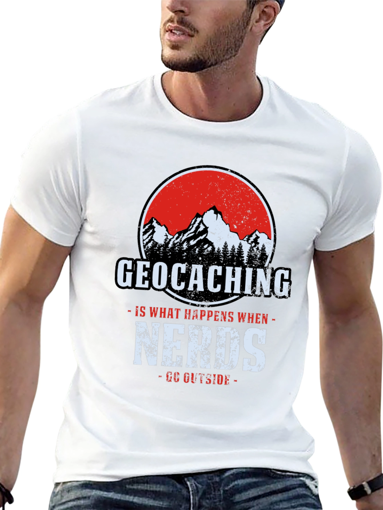 Geocaching Nerds T-Shirt - Outdoor Adventure Tee