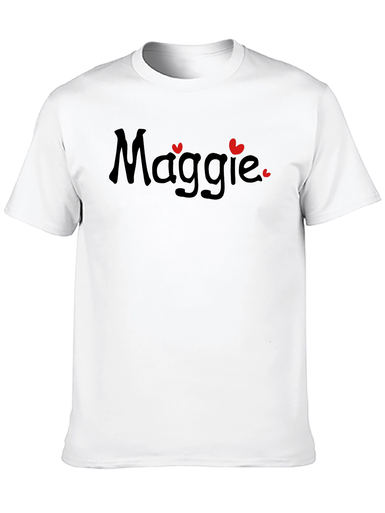 Maggie Heart T-Shirt - Personalized Valentines Day Gift