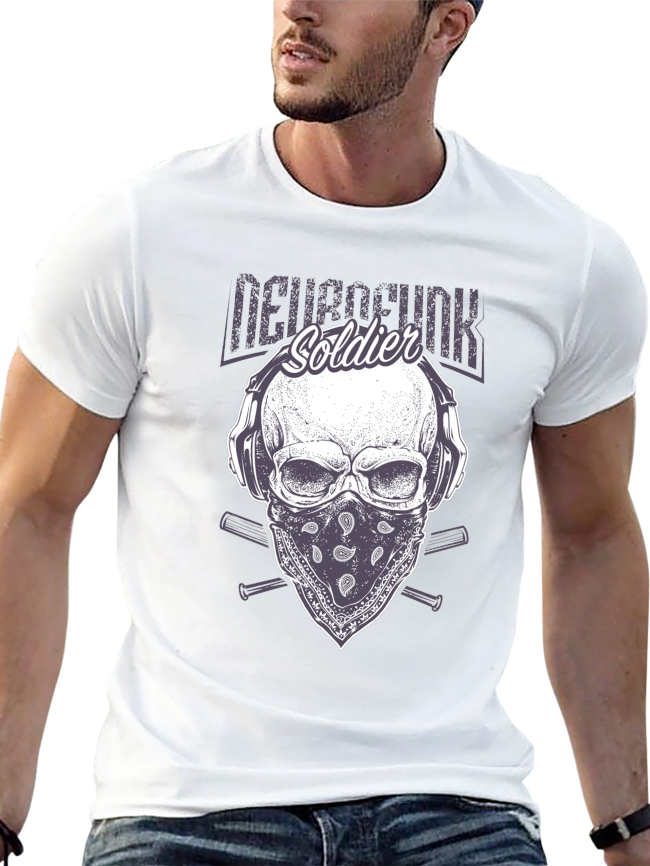 Neurofunk Soldier Graphic T-Shirt