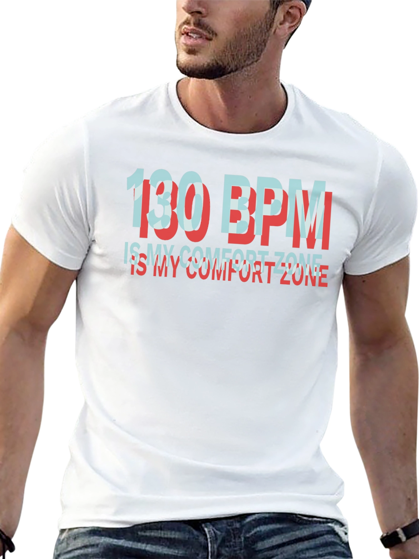 130 BPM Comfort Zone Black T-Shirt