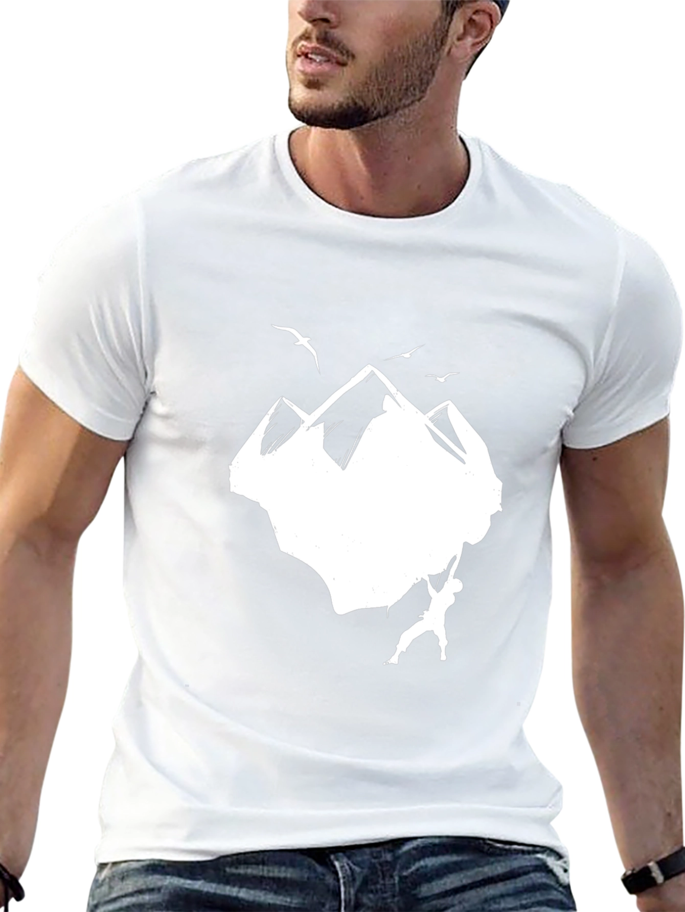 Mountain Climbing Graphic Tee - Adventure Awaits
