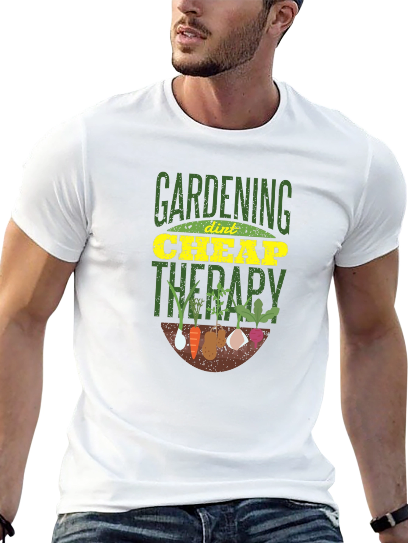Gardening is Cheap Therapy T-Shirt