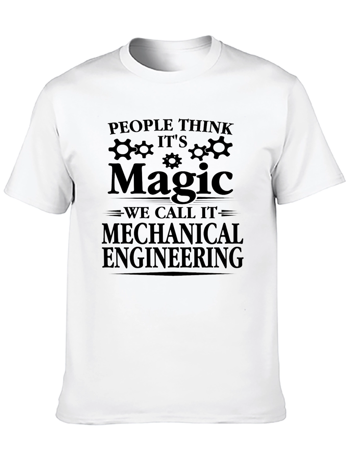 Mechanical Engineering Magic Funny T-Shirt