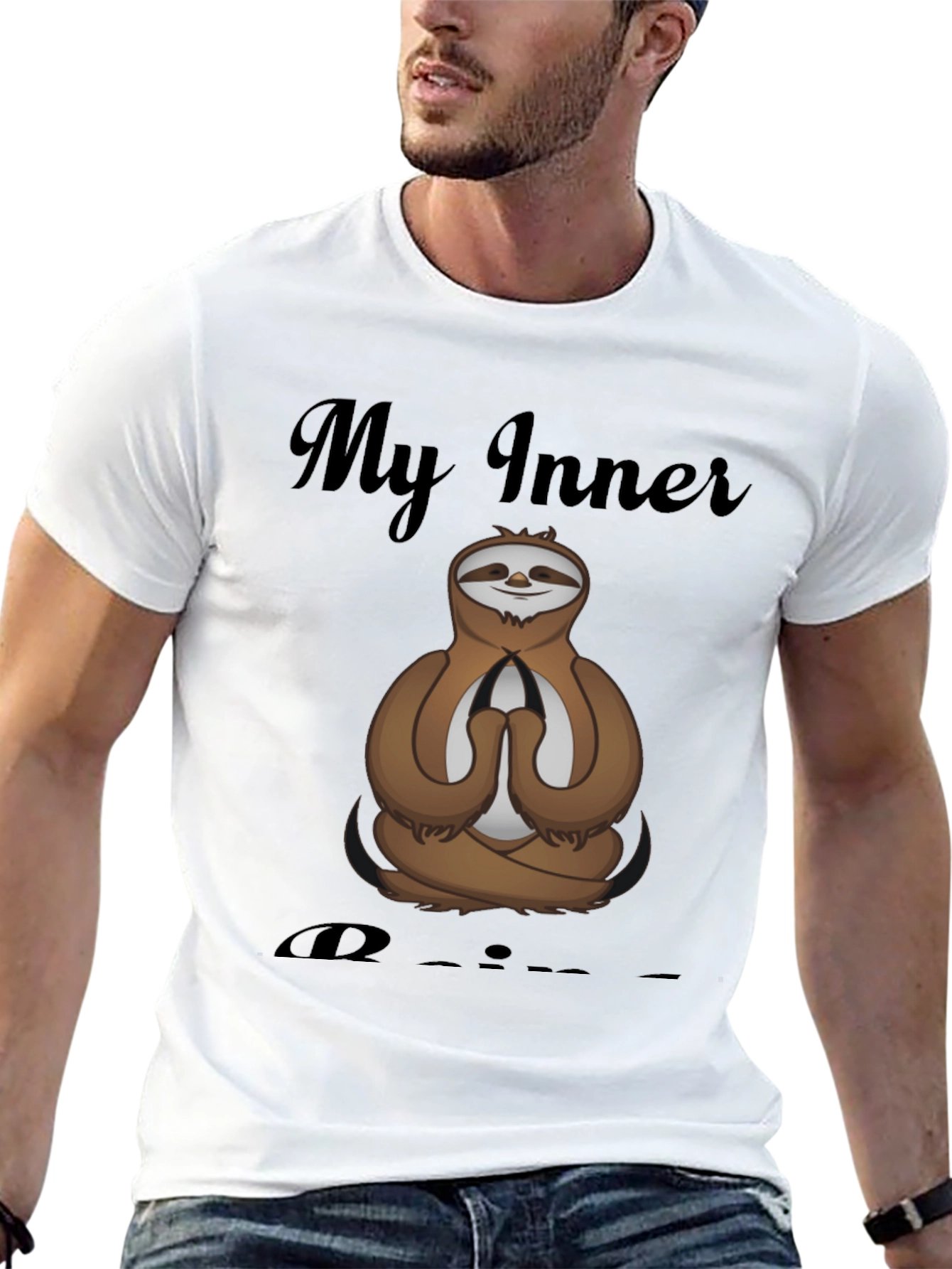 Zen Sloth T-Shirt - Inner Peace & Comfort