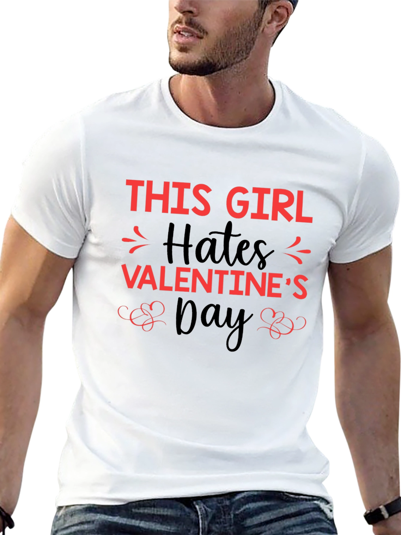 Valentines Day Hater Graphic Tee