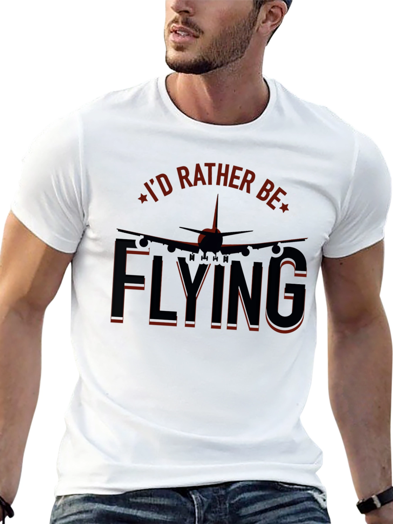 Id Rather Be Flying T-Shirt