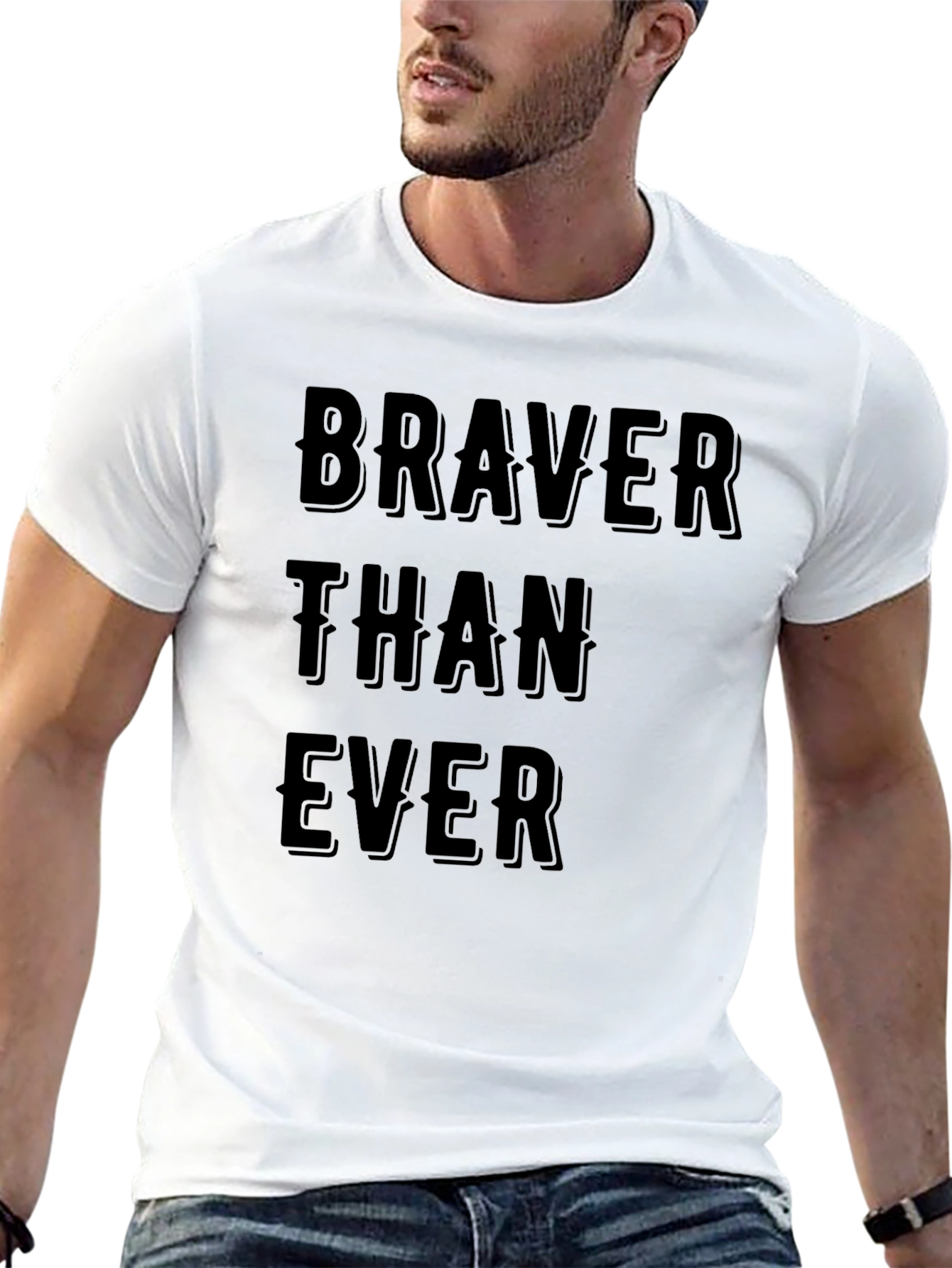 Braver Than Ever Graphic T-Shirt