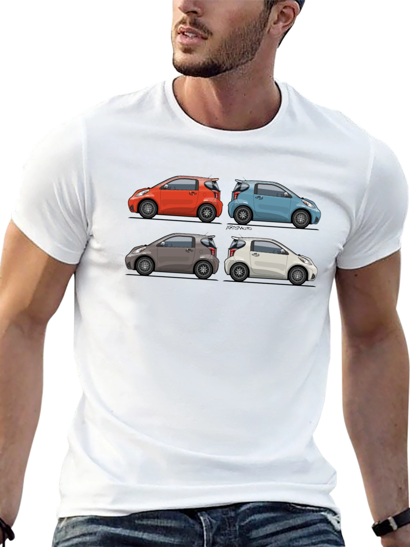 Toyota iQ Car T-Shirt - Automotive Fan Apparel