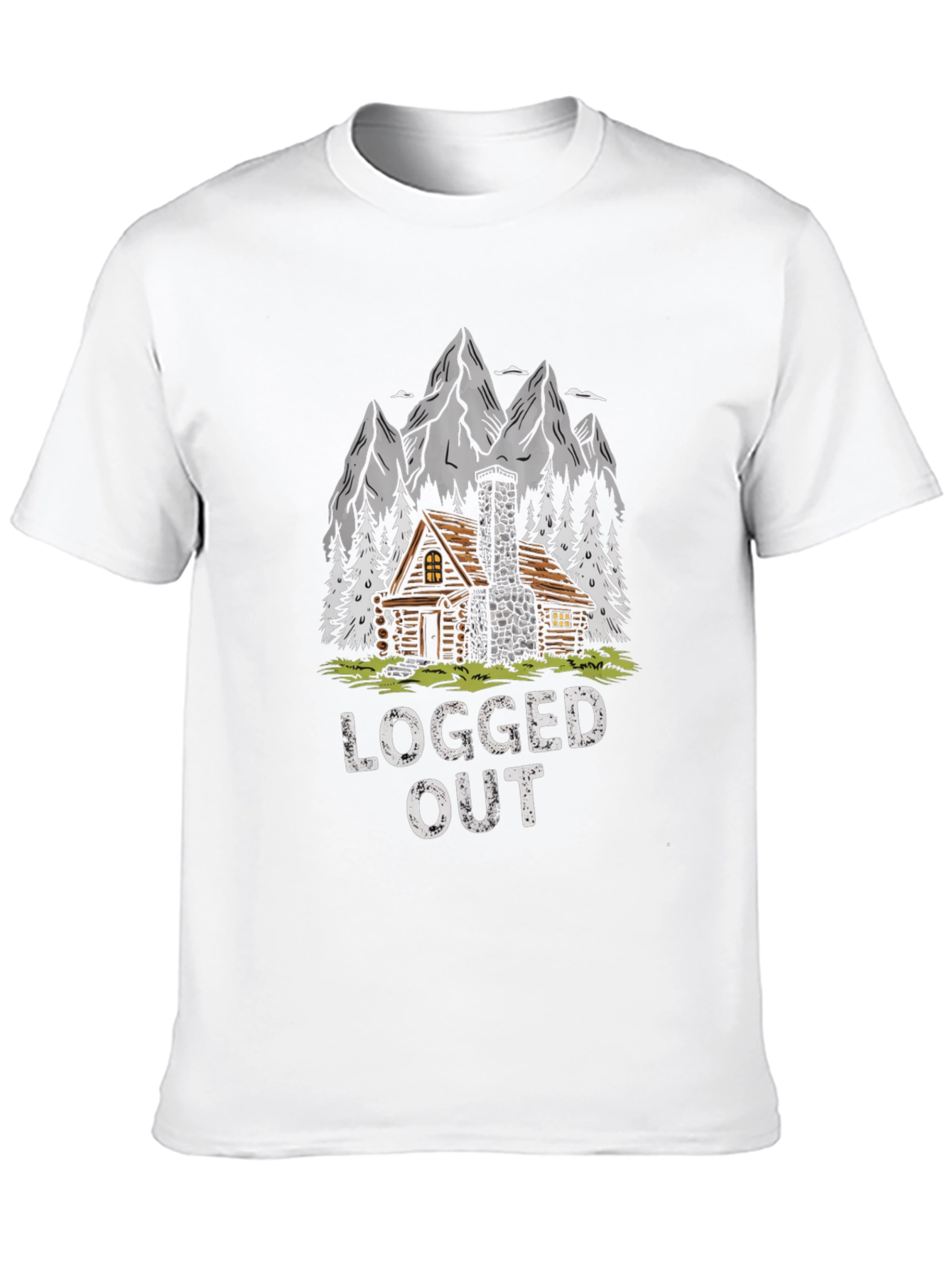 Logged Out Cabin T-Shirt