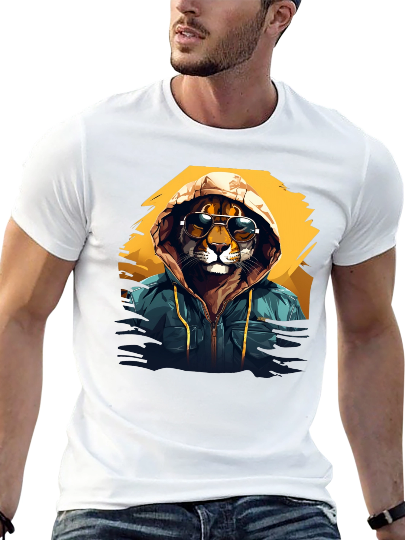 Cool Cat Graphic Tee