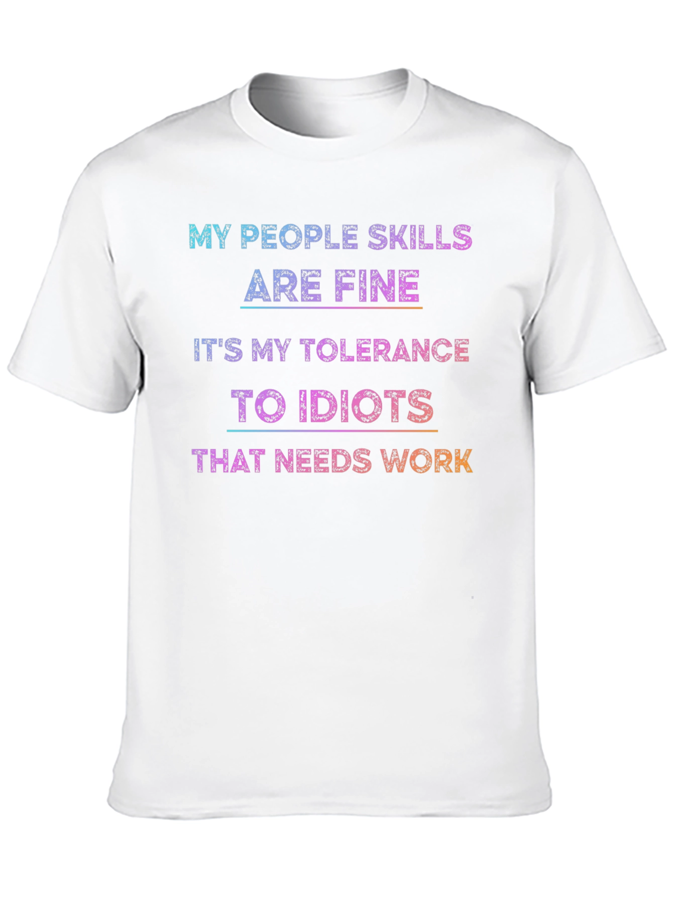 Tolerance to Idiots Graphic T-Shirt