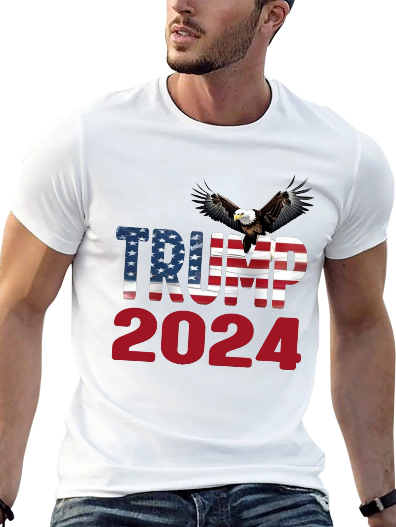 Trump 2024 Eagle Graphic T-Shirt