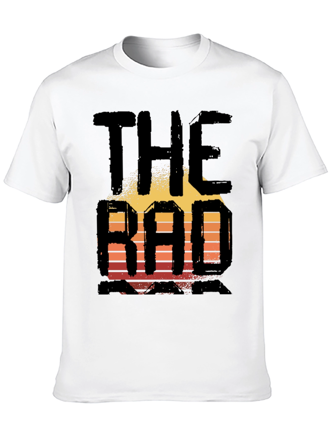 The Rad Dad Retro Sunset Graphic T-Shirt