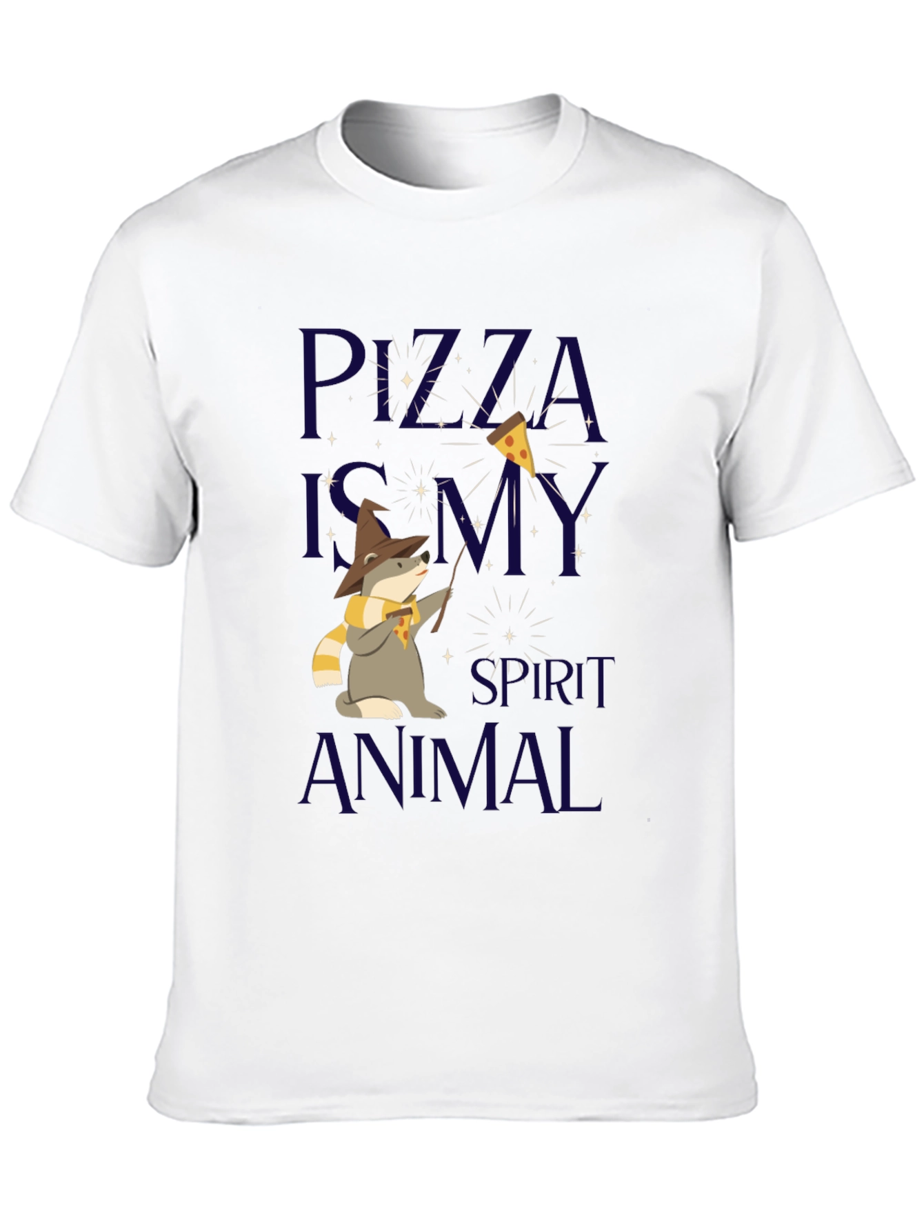 Pizza Wizard Spirit Animal T-Shirt