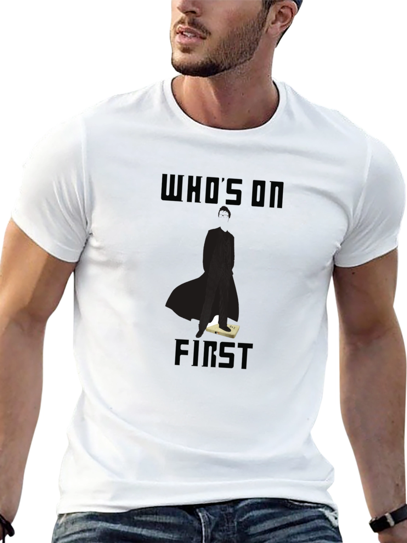 Whos On First T-Shirt - Classic Comedy Inspired Tee