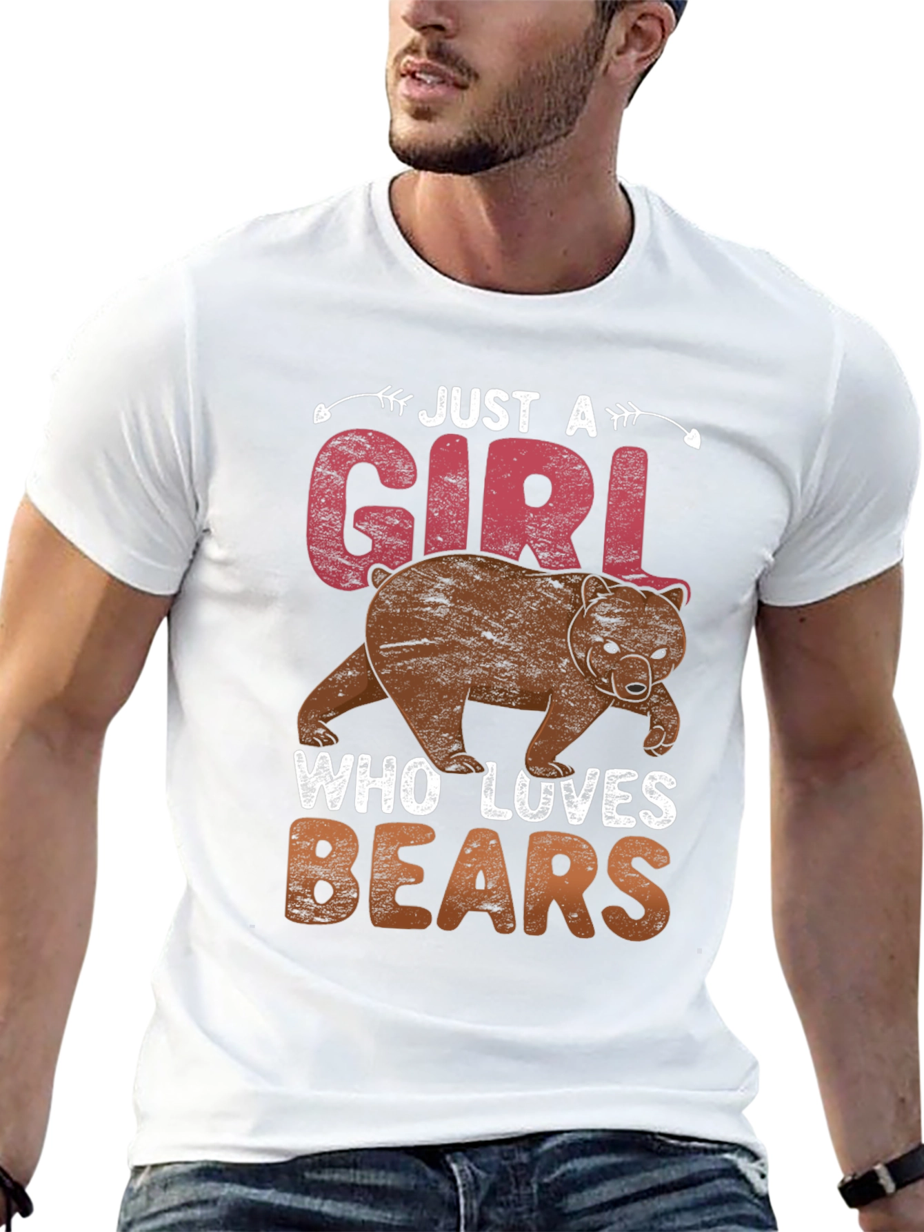 Just A Girl Who Loves Bears T-Shirt