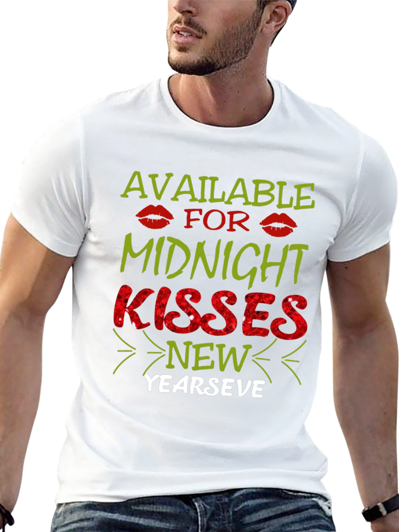 Midnight Kisses New Years Eve T-Shirt
