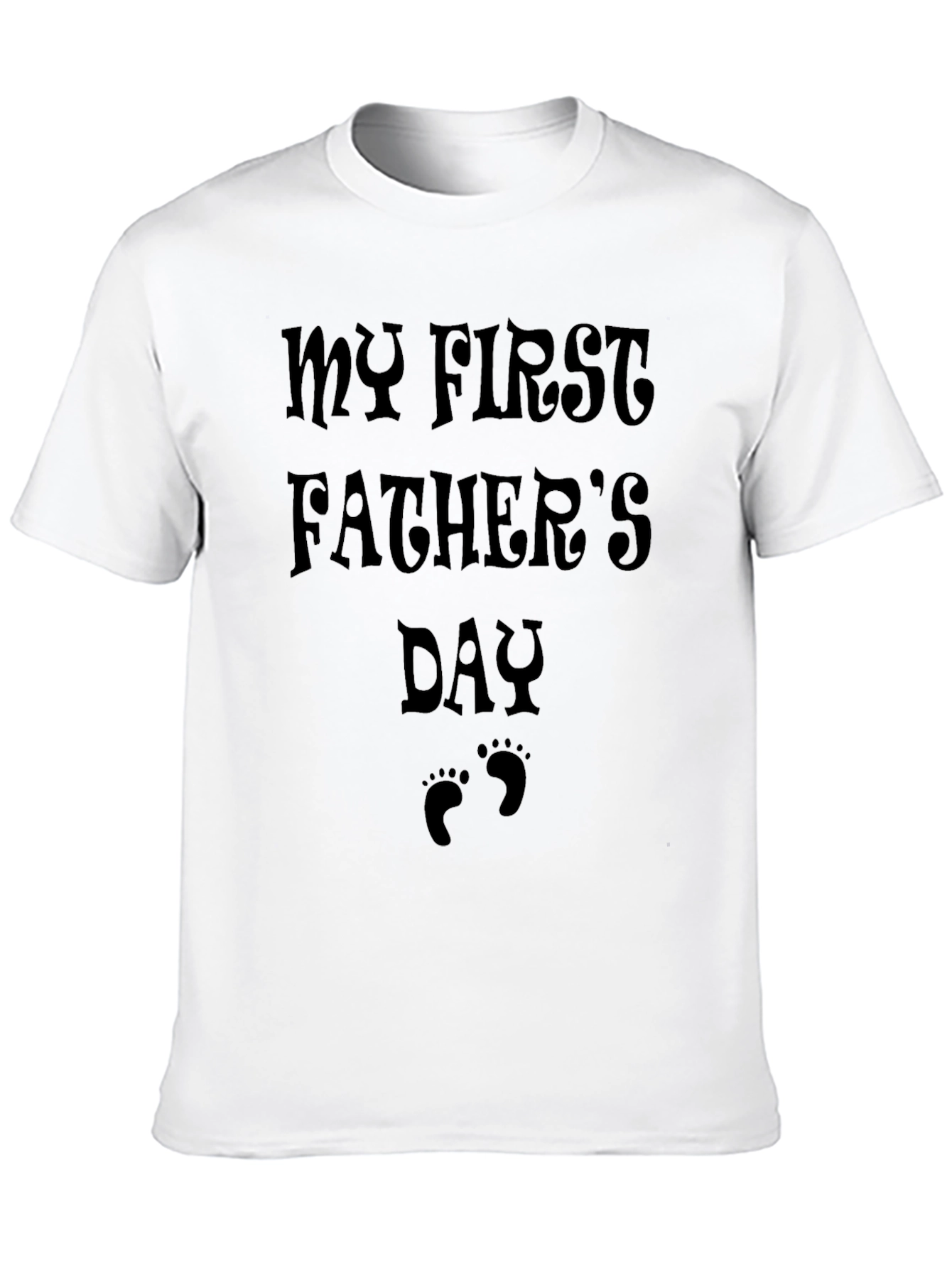 My First Fathers Day T-Shirt - New Dad Gift