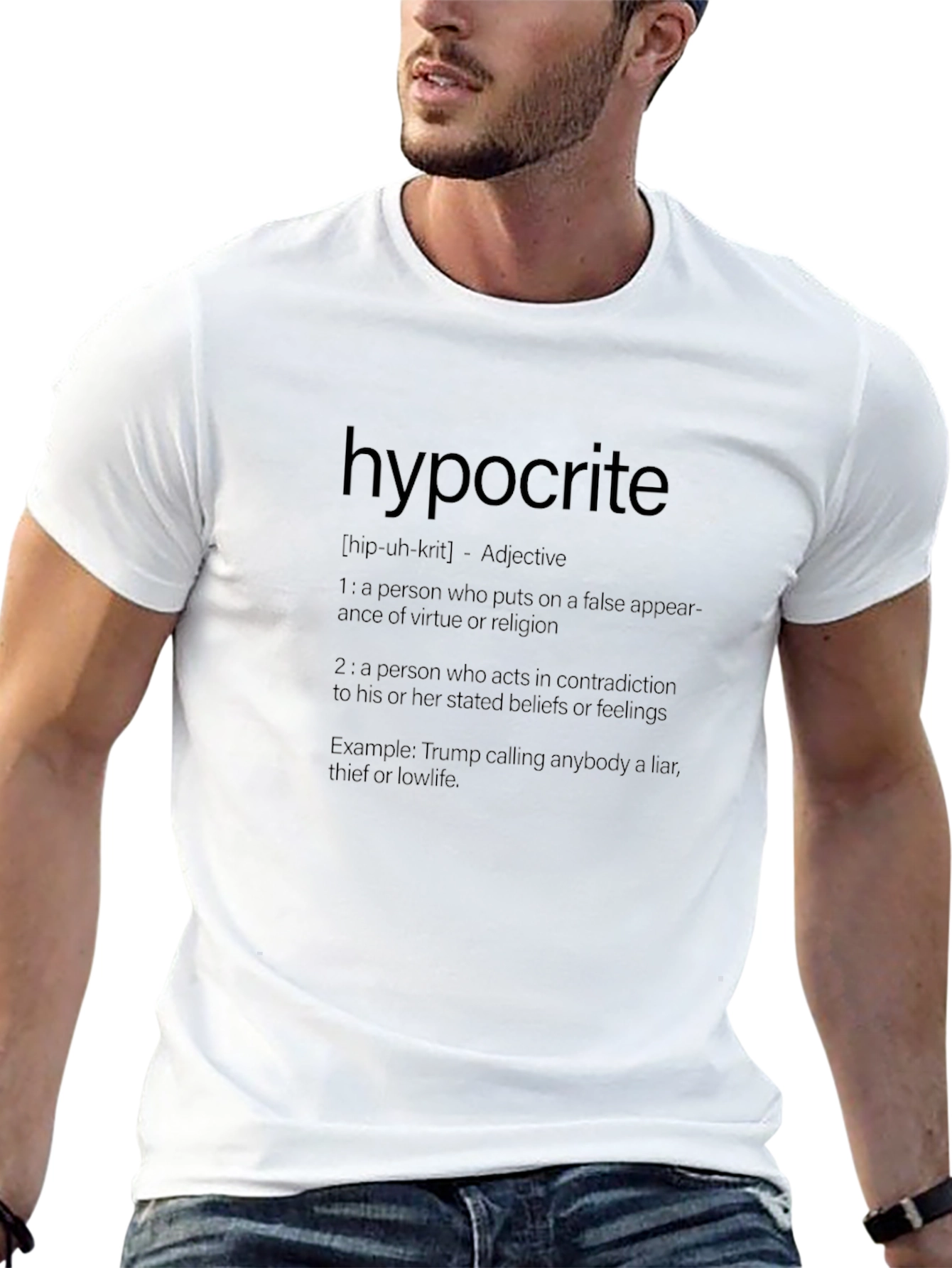 Hypocrite Definition T-Shirt - Funny Political Sarcasm