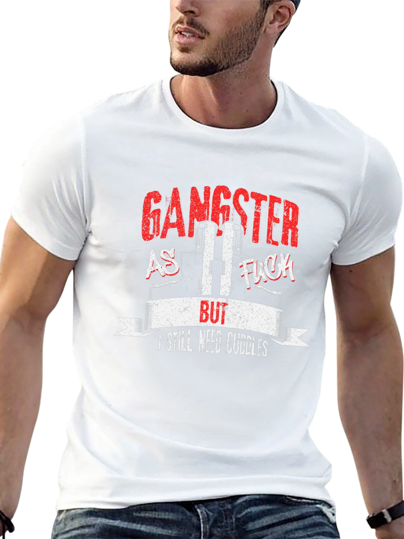 Gangster Cuddles Graphic Tee