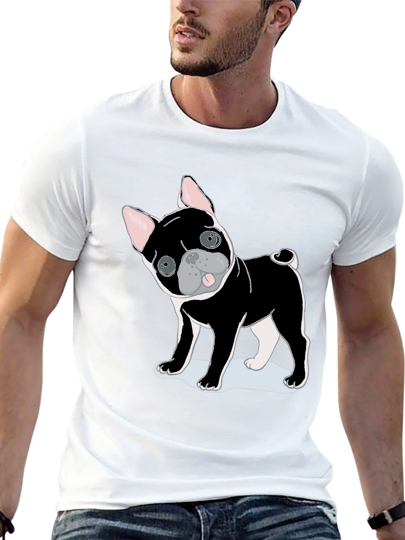 Dog Graphic Tee - Cute Puppy Shirt