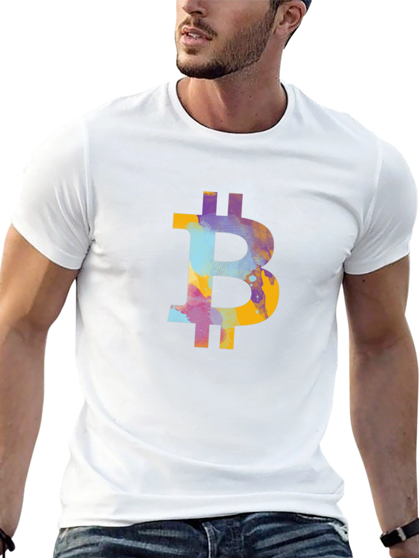 Bitcoin Logo T-Shirt - Crypto Fashion
