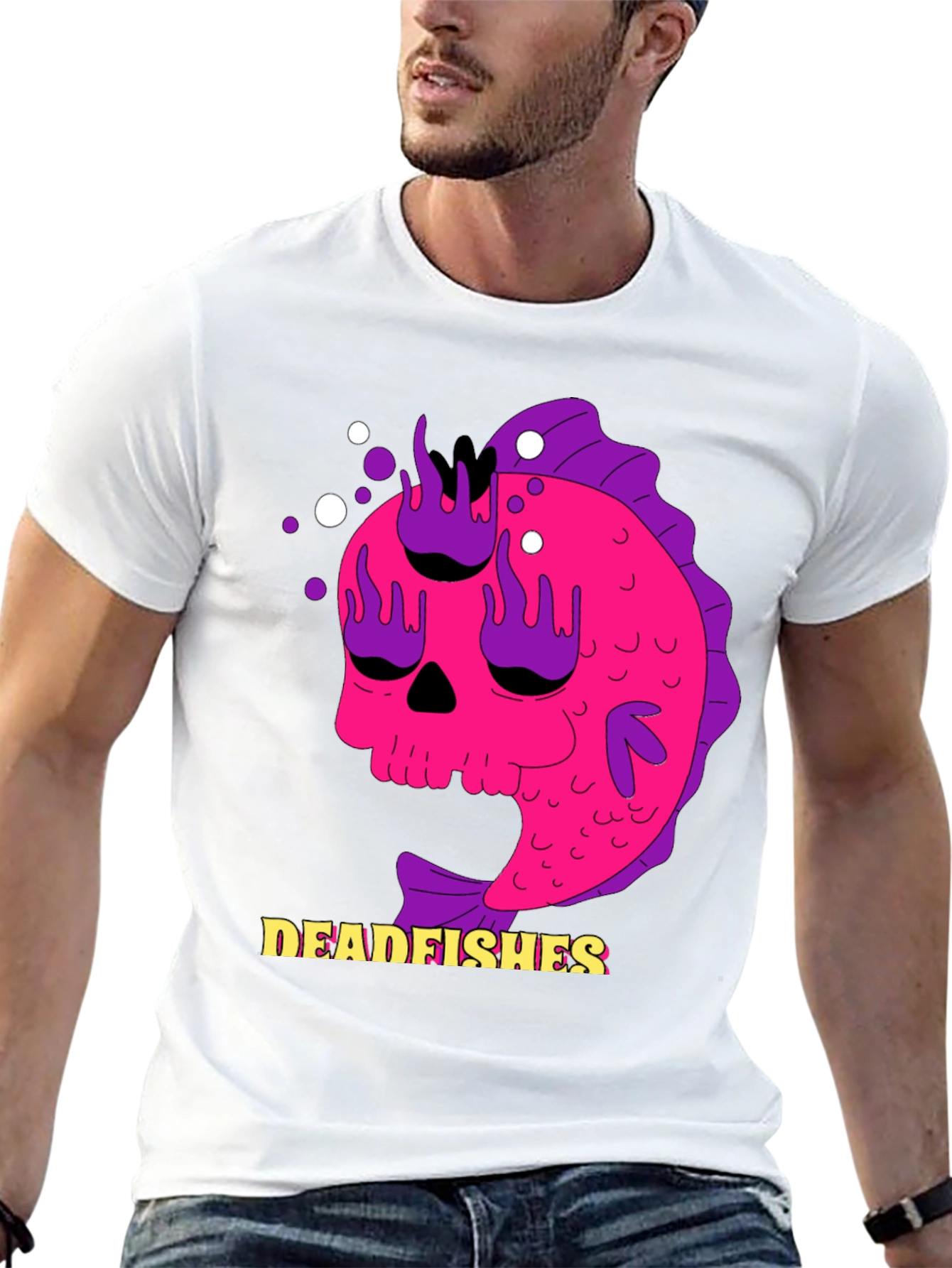 Dead Fishes Graphic T-Shirt