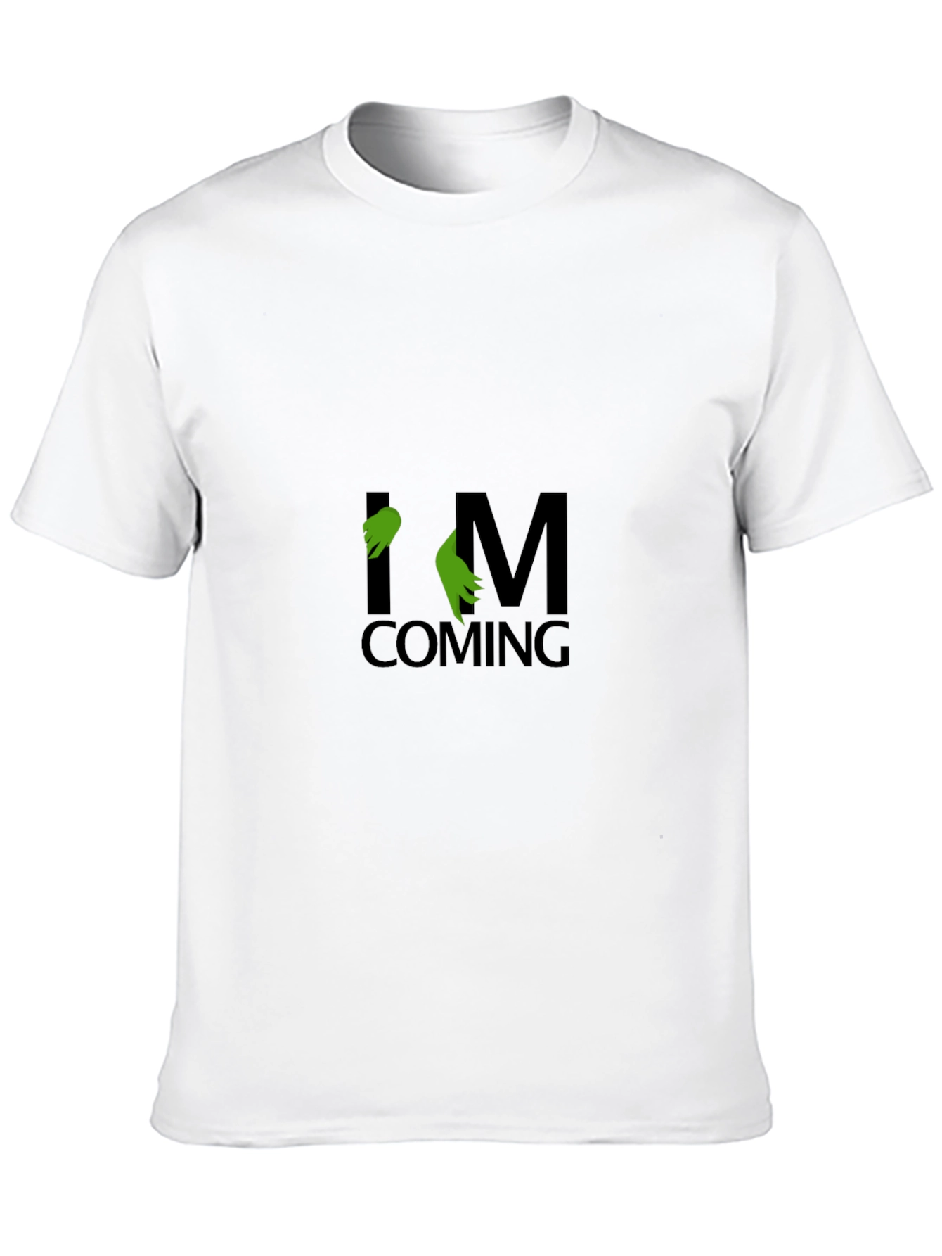 Grinch Im Coming Black T-Shirt