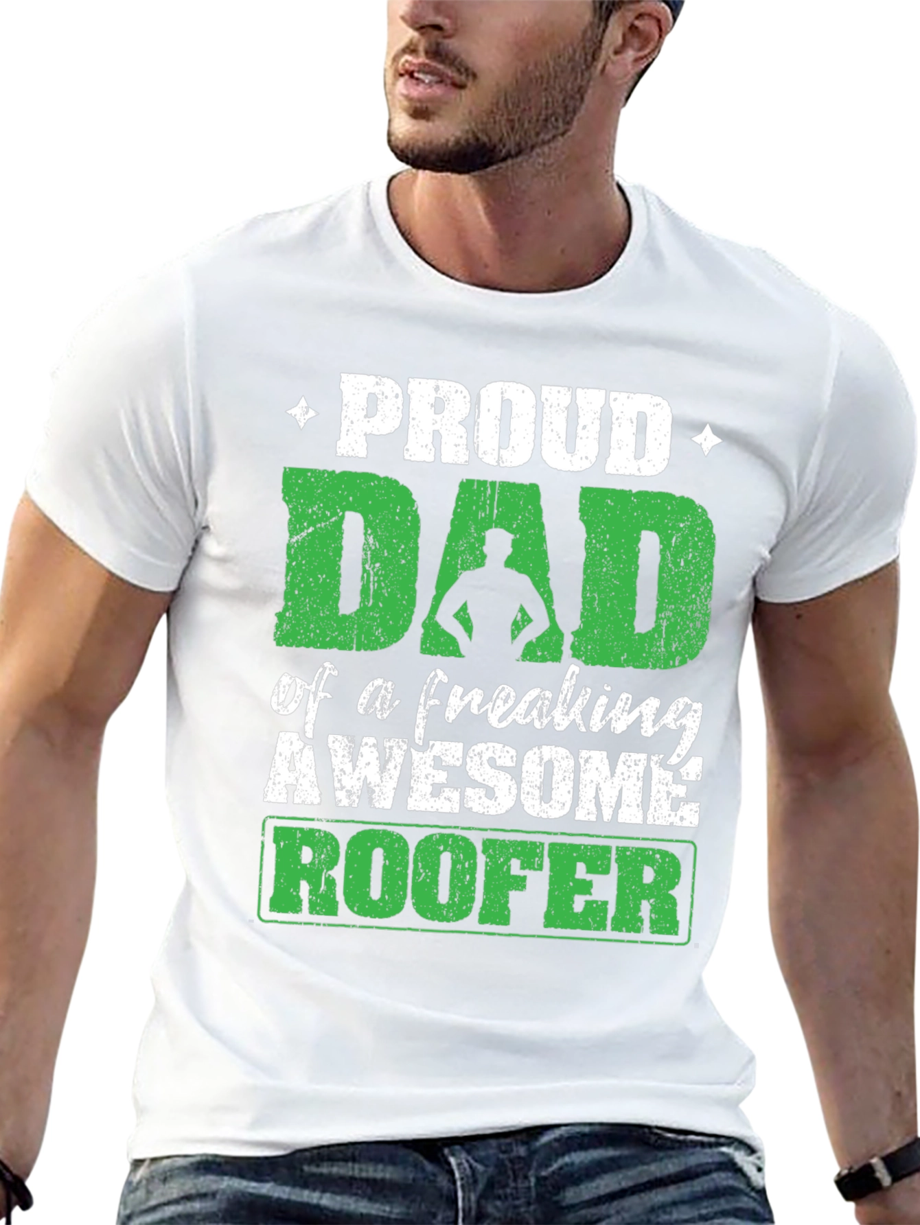 Proud Dad of an Awesome Roofer T-Shirt