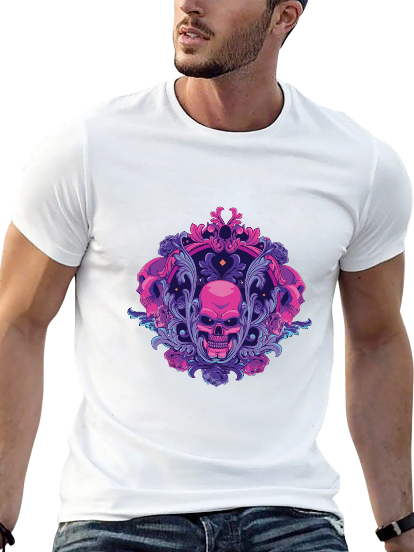 Skull Crown Graphic T-Shirt
