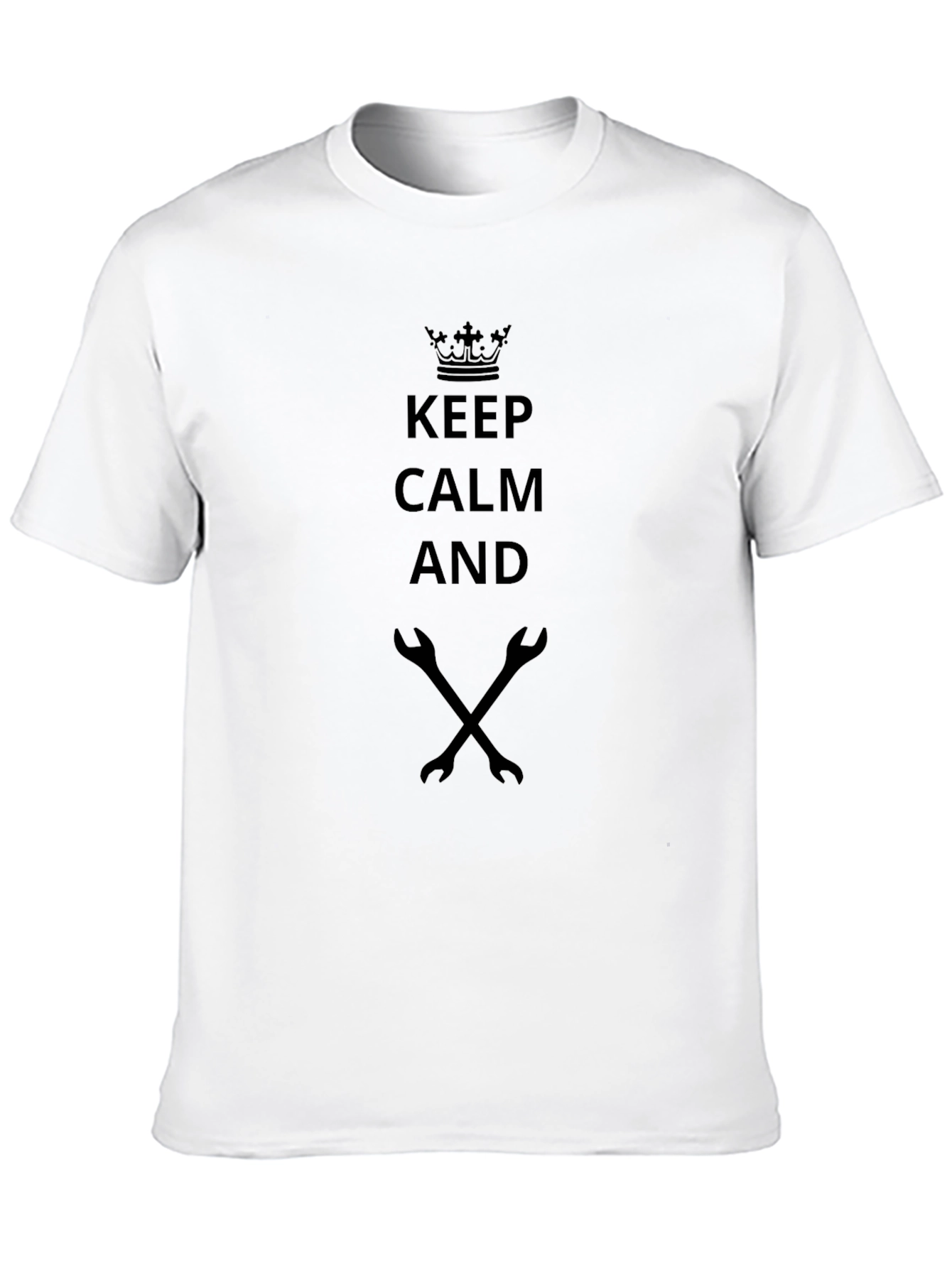 Keep Calm Mechanic Black T-Shirt