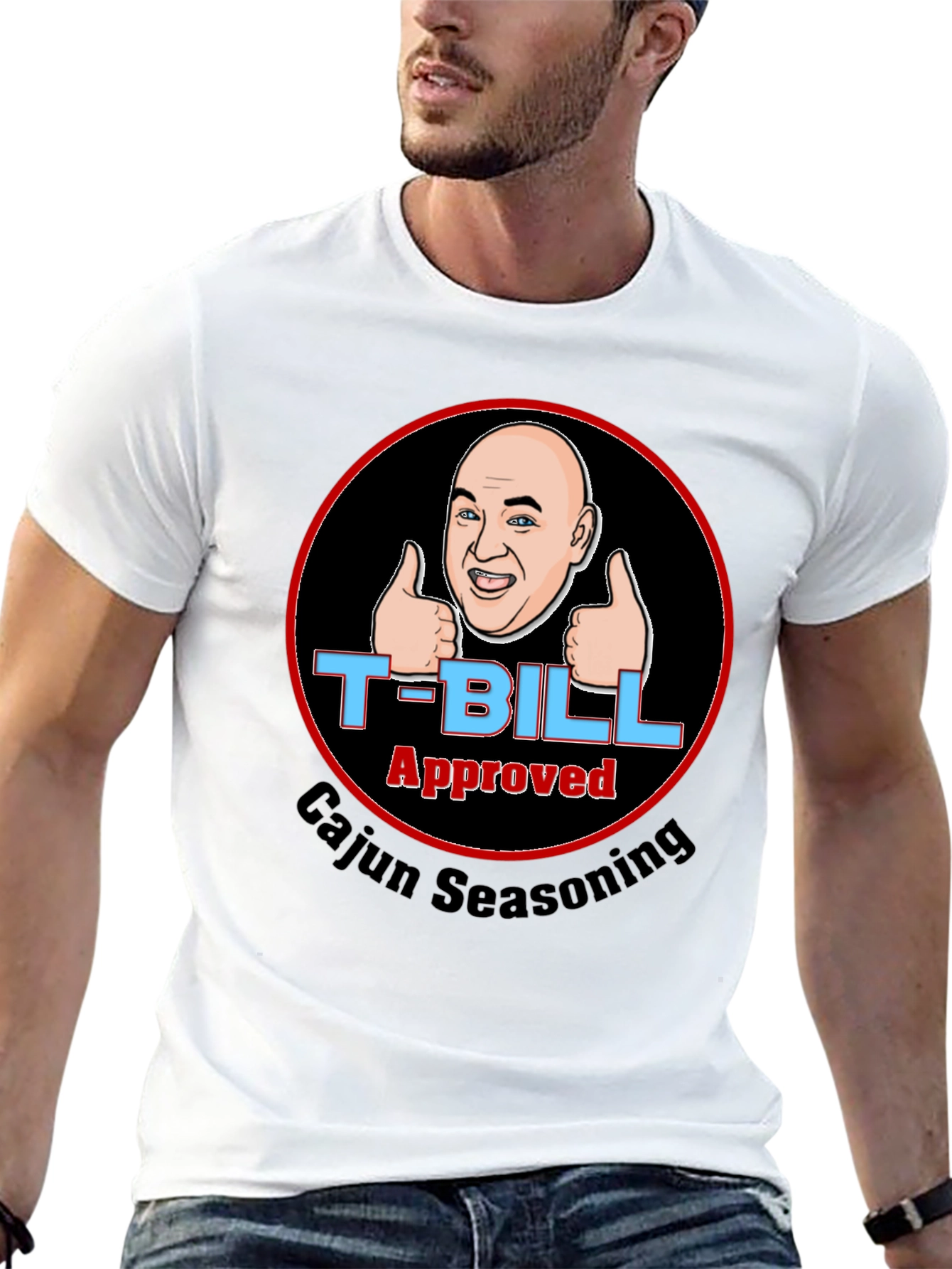 T-Bill Approved Cajun Seasoning Black T-Shirt