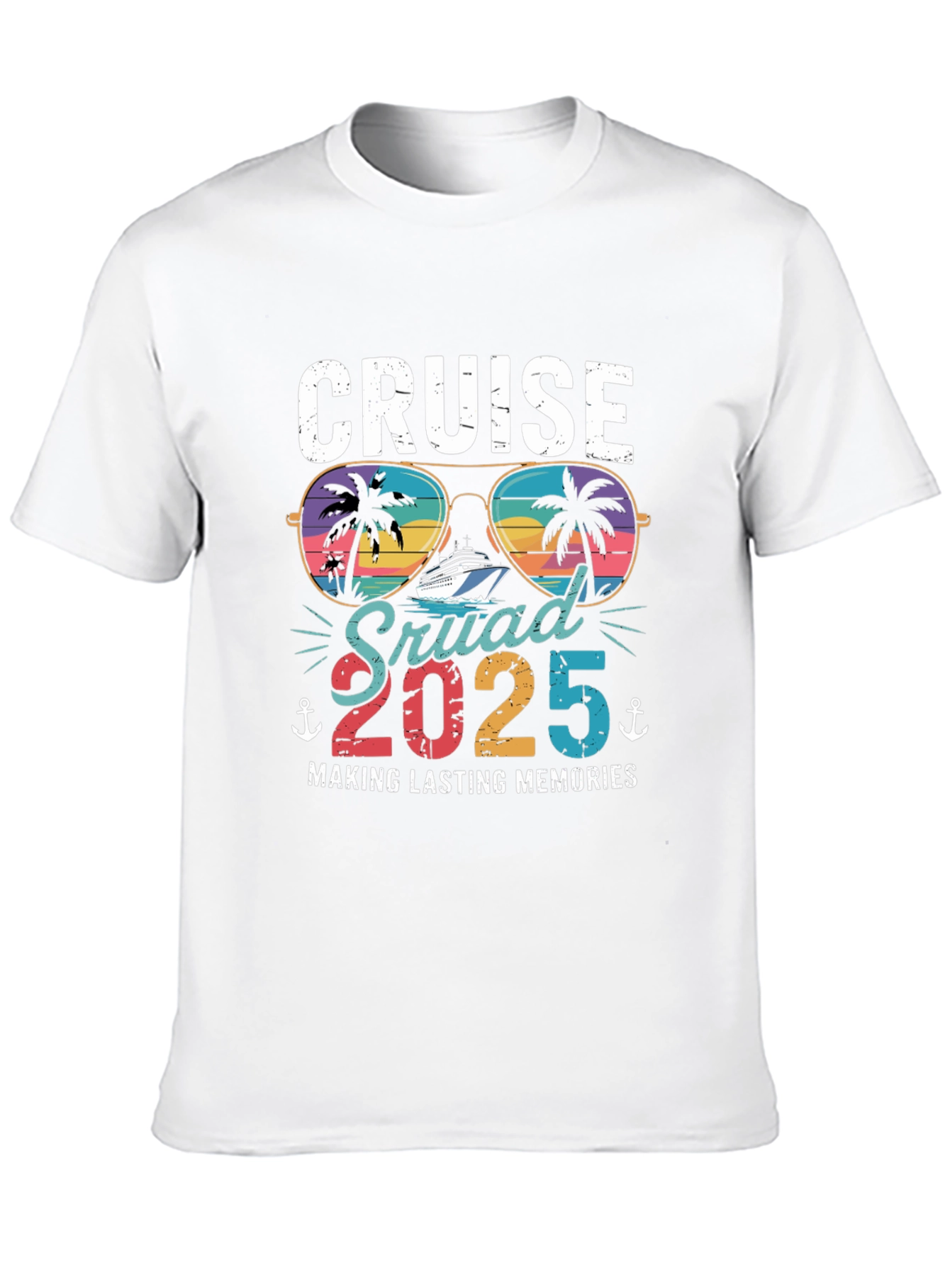 Cruise Squad 2025 Black T-Shirt