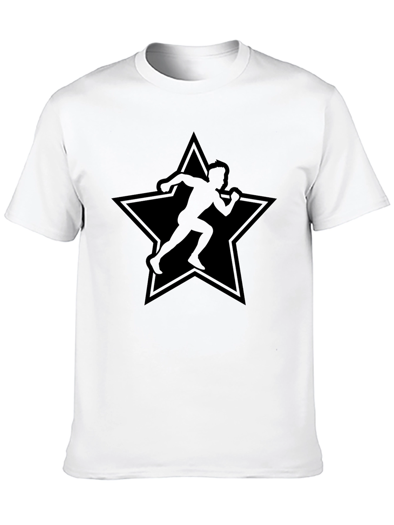 Runner Star Black T-Shirt